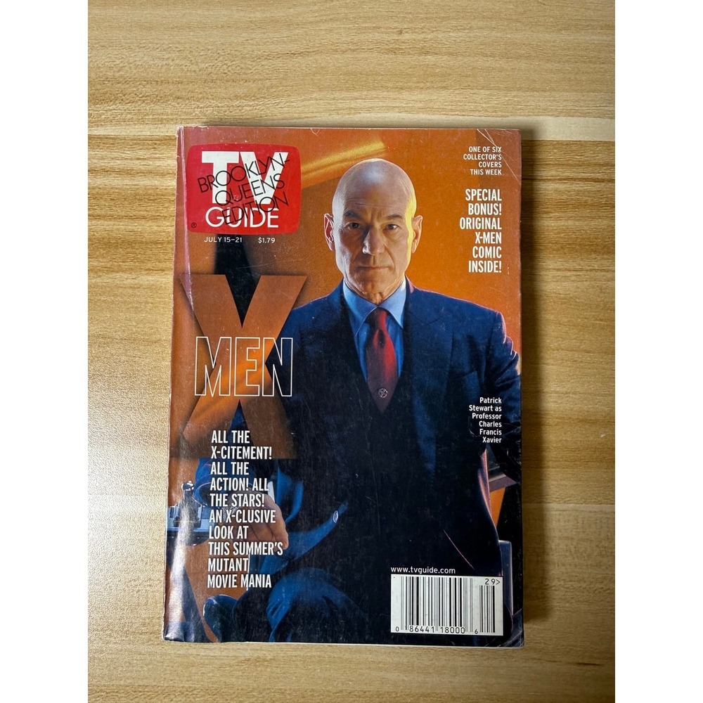 TV Guide X-Men The Movie Special Edition‎ Patrick Stewart 1999